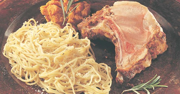 Rack of Pork with Sundried Tomato Pesto