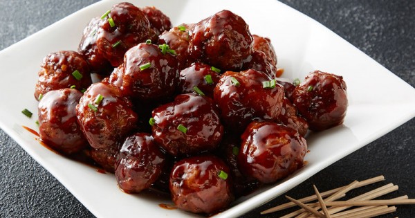 Sweet Brown Sugar BBQ Meatballs