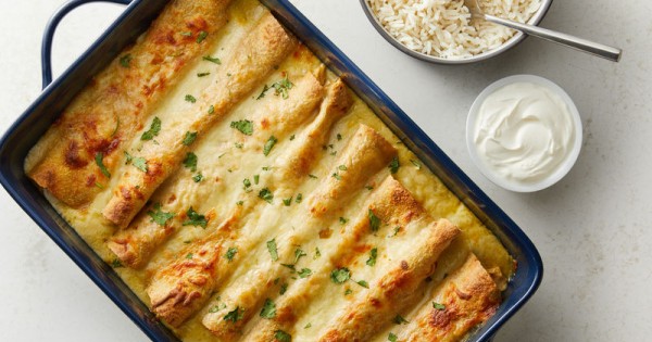 Honey-Lime Chicken Enchiladas