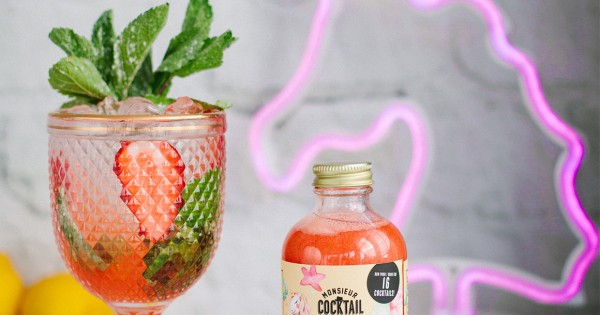 Virgin mojito de licorne by Monsieur Cocktail