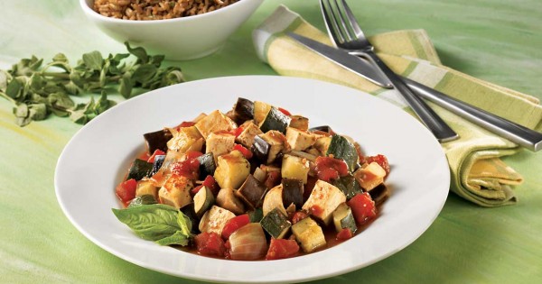 Tofu ratatouille