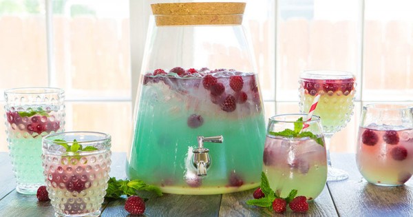 Blue Raspberry Cocktail