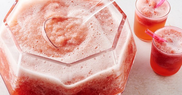 Non-Alcoholic Orange Slush Punch