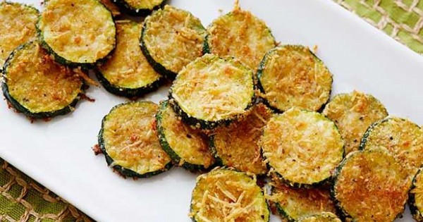 Zucchini Parmesan Crisps