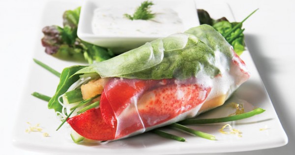 Lobster Spring Rolls
