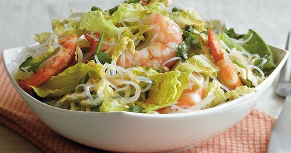 Asian Shrimp and Noodle Salad