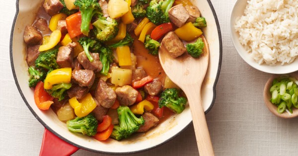 Sweet-and-Sour Pork Stir-Fry