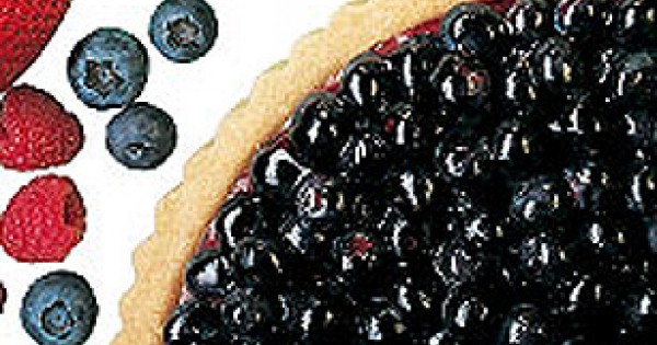 JELL-O Blueberry Creamy Orange Pie