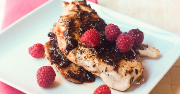 Balsamic-Raspberry Chicken