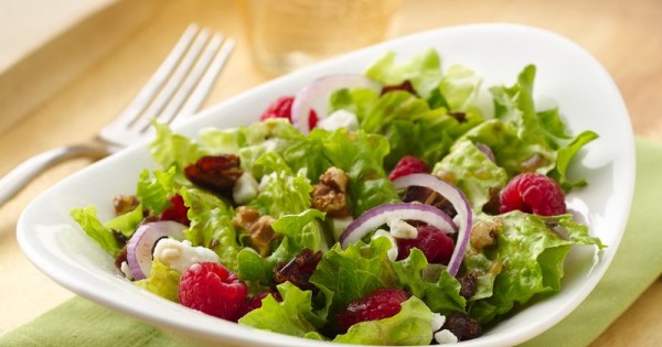 Spring Raspberry Salad