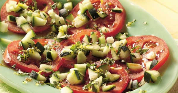 Fresh Tomato and Cucumber Salad