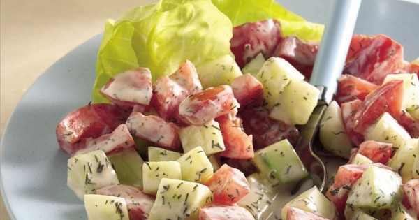 Dilled Cucumber-Tomato Salad