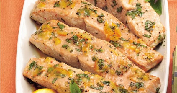 Citrus-Glazed Grilled Salmon