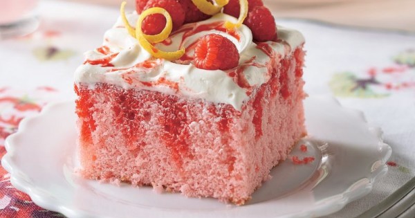 Raspberry-Lemonade Cake