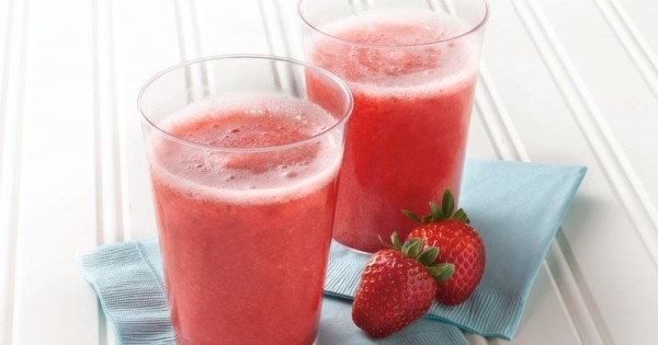 Strawberry-Hard Lemonade Slush