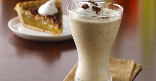 Bourbon Pecan Pie Milkshakes