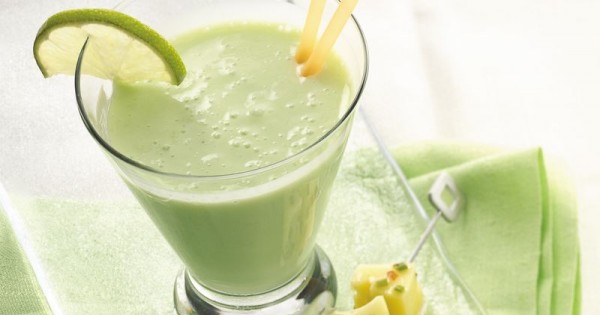 Key Lime-Banana Smoothie