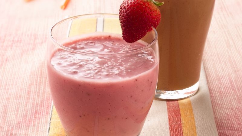 Fresh Strawberry Smoothies-image