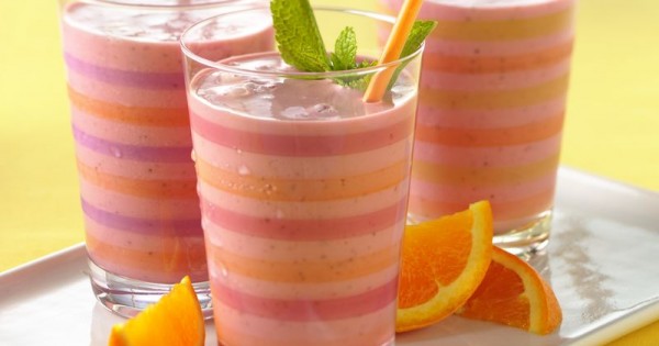 Strawberry-Orange Smoothies