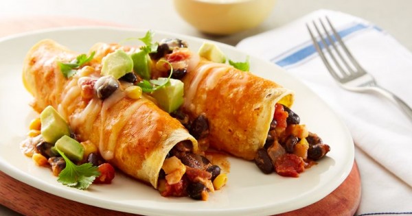 Black Bean Enchiladas