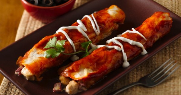Easy Chicken Enchiladas