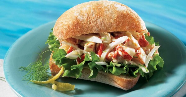 Lobster ciabattas
