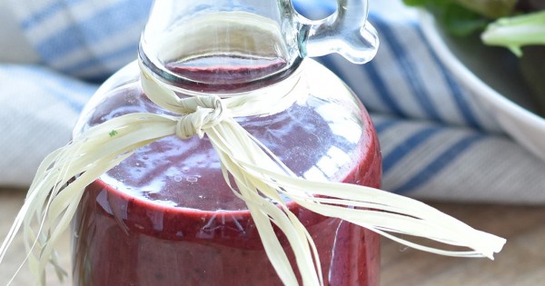 Blue Honeyberry and Spice Summer Vinaigrette