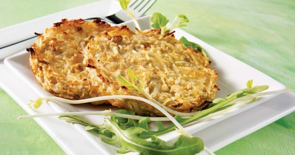 Jerusalem artichoke cakes