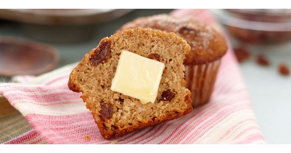 Apple Oat Bran Muffins