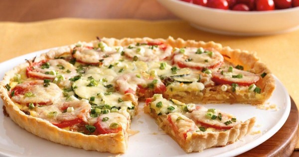 Tomato and Onion Tart
