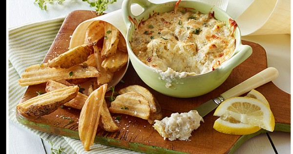 Cheesy Asiago & Artichoke Dip