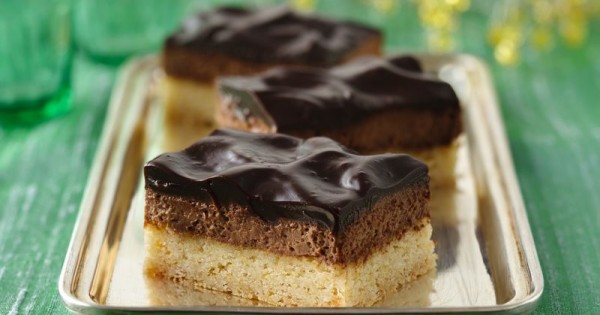 Heavenly Chocolate Mousse Bars