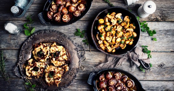 Three ways to cook mushrooms