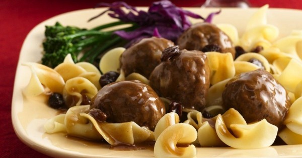 Sauerbraten Meatballs