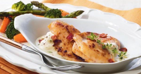 Chicken in Mustard Cream Sauce