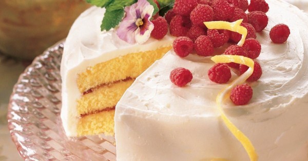 Lemon Raspberry Cake