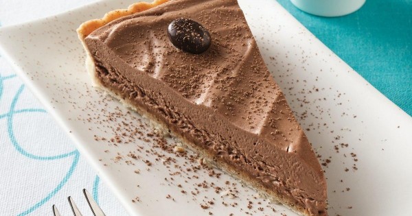 Coffee Crunch Chocolate Tart
