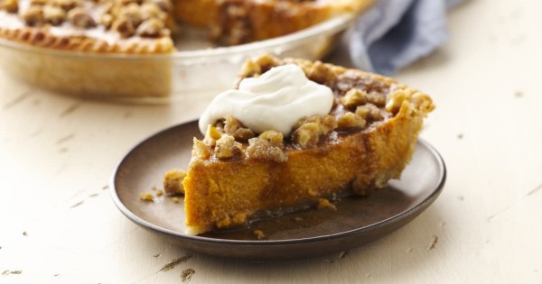 Gluten Free Maple Walnut Pumpkin Pie