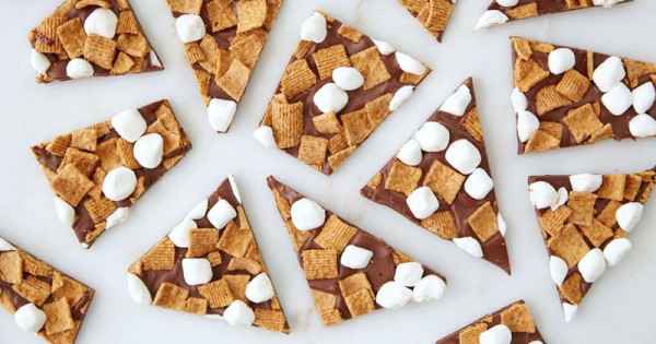 3-Ingredient S’mores Bark