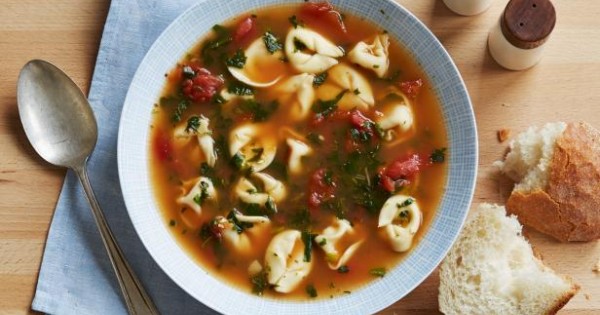 Spinach Tortellini Soup