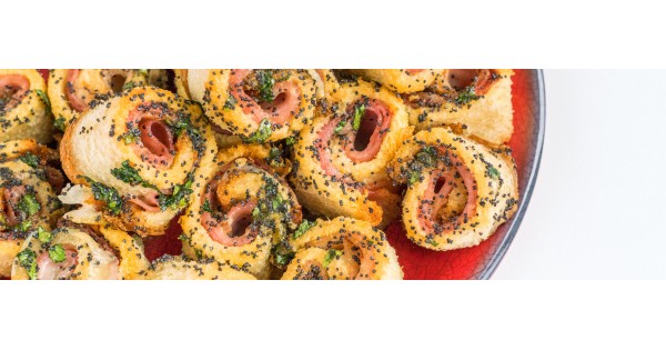 Ham & Cheese Pinwheel Bake