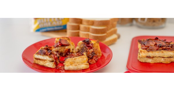 Maple Bacon Bread Bake