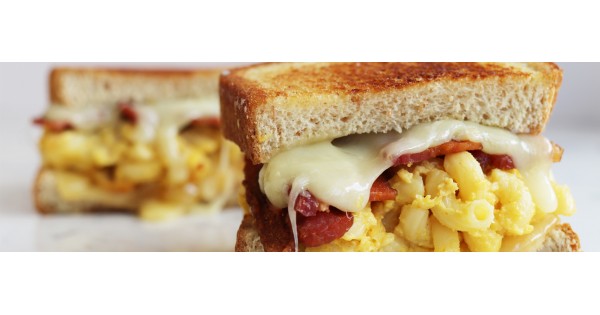 Pumpkin Mac Grilled Cheese