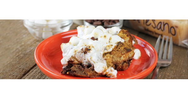 S’mores Bread Pudding