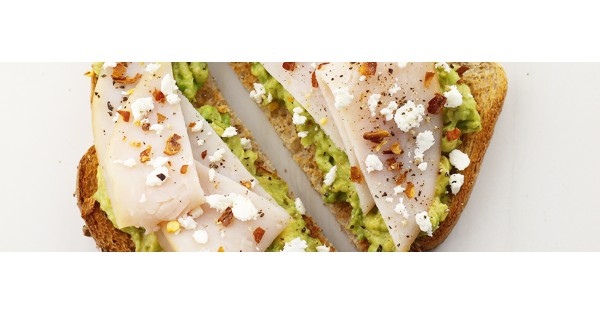 Avocado, Turkey & Feta Toast