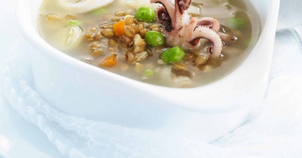 Calamari soup