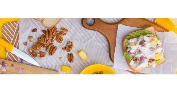 Chicken Salad with Pecan & Pineapple