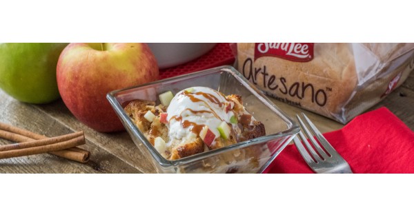 Cinnamon Apple Bread Pudding