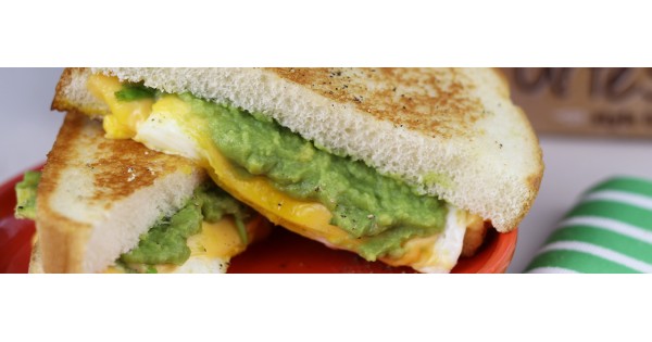 Fried Egg & Avocado Grilled Cheese