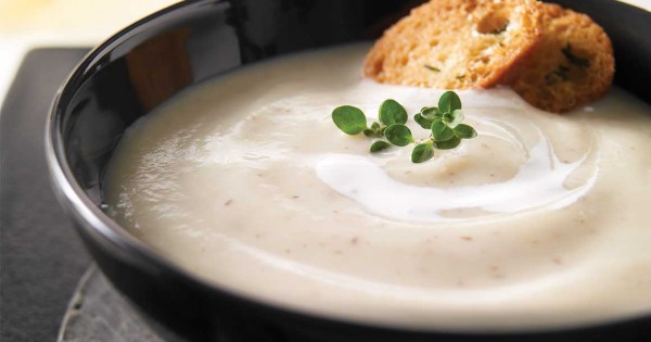 Pear and parsnip soup